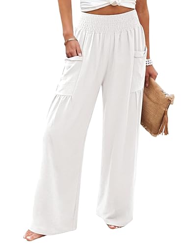 NIMIN Women Palazzo Pants Wide Leg High Waisted Pants 2026