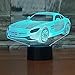 Produktbild 3D LED Auto Form Nachtlichter 7 Farben Ändern der visuellen Fahrzeug Tischlampe Schlafbeleuchtung Home Decor Einzigartiges Geschenk