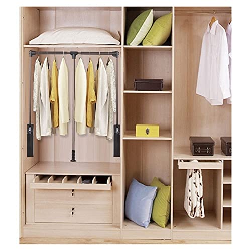 Cintre de garde-robe relevable pour simplifier votre rangement - 5