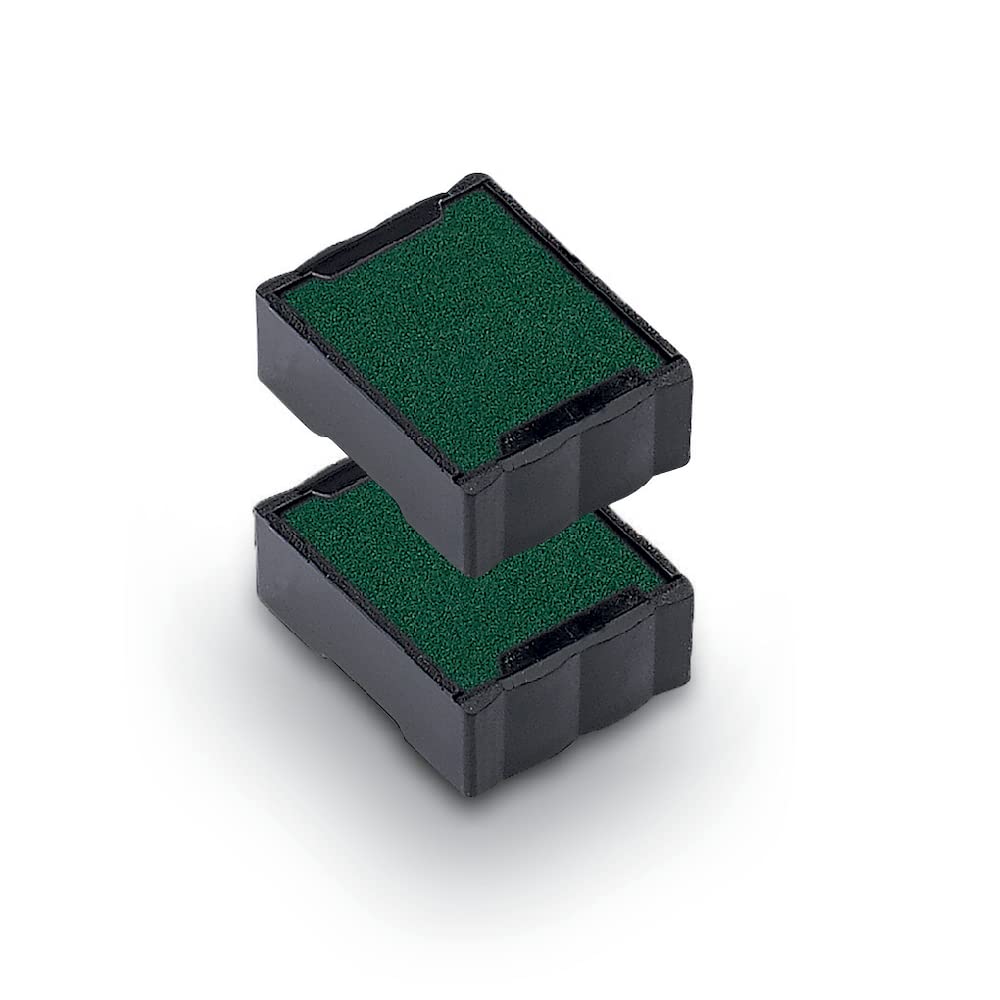 Trodat Replacement Ink Pads 6/4921 - Pack of 2 - Green Ink - For The Printy 4921