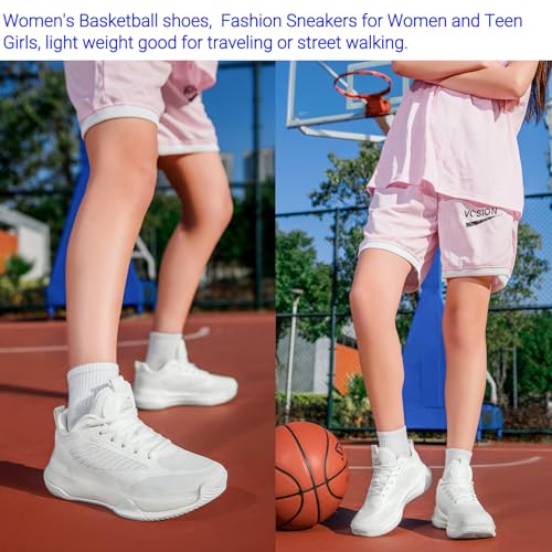 Image of Beita Basketball Shoes for Women High Upper Volleyball Shoes Fashion Sneakers Breathable Sports Shoes Anti Slip
