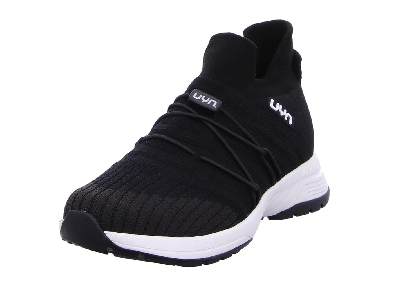 UYN Y100012 Free Flow Tune Sneaker Female Black/Carbon UK 6.5
