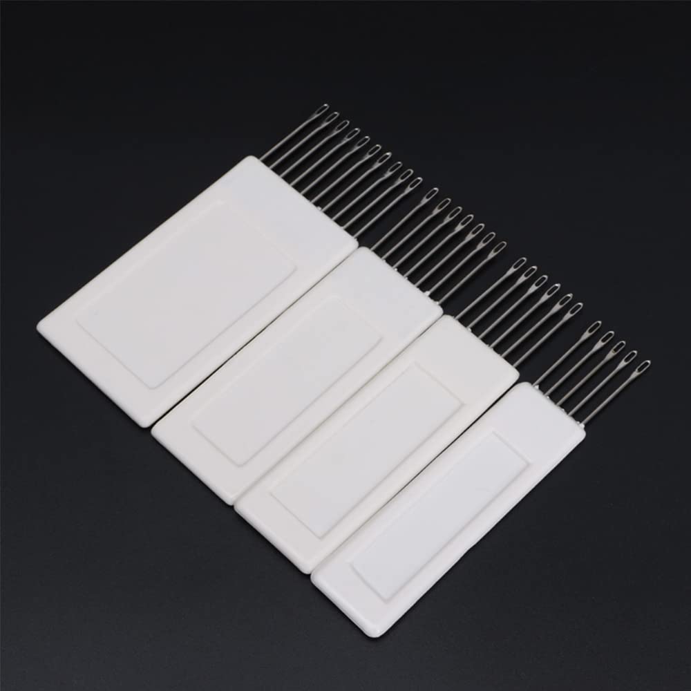 Mollytek Knitting Machine Transfer Comb 5/6/7/10 Needle Transfer Tools for 5.6G Brother/Silver Reed Knitting Machine Accessories KH-860 868 850 871 881 940 970 (B-4PCS)