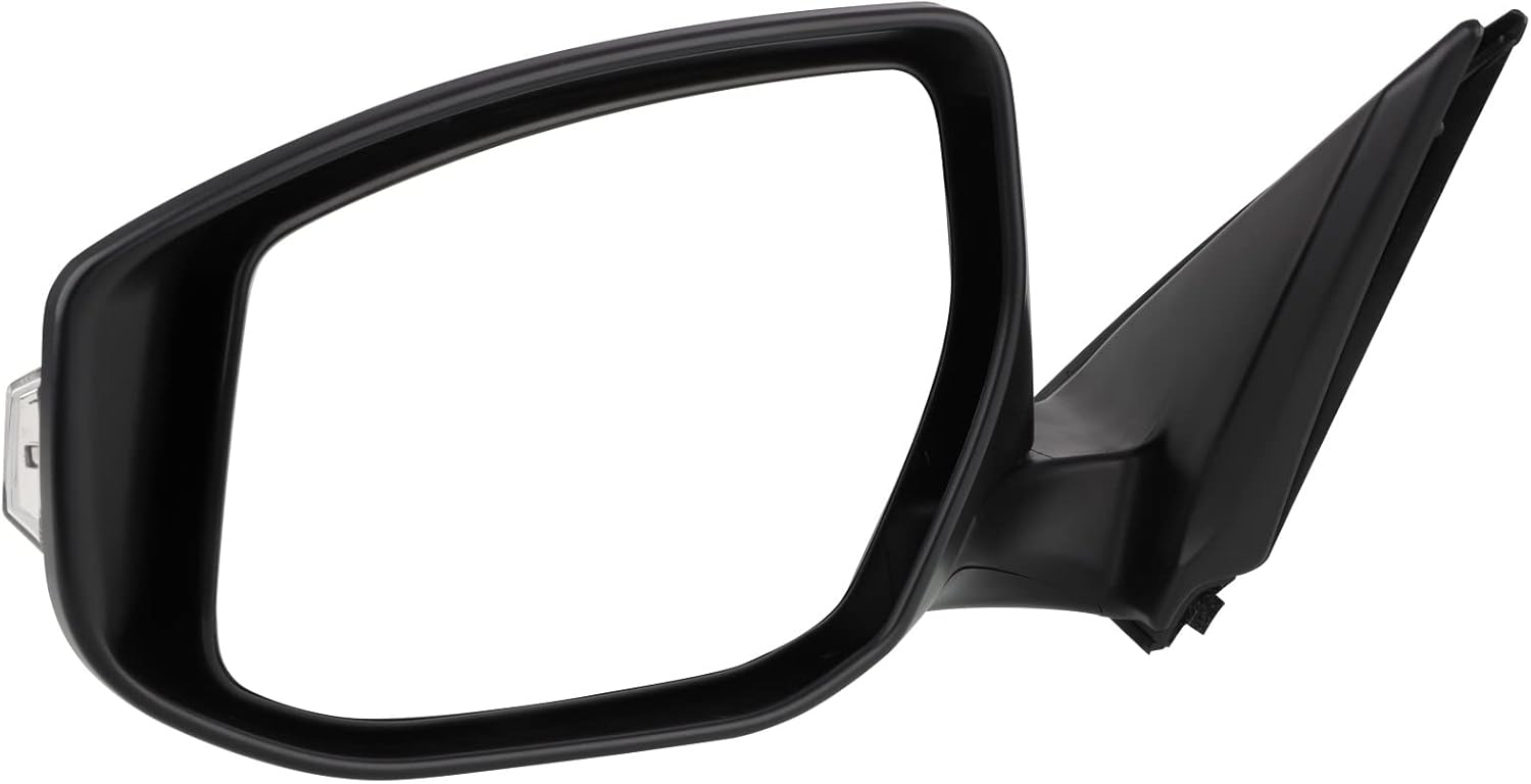 SCITOO Driver Side View Mirror Fit For Nissan For Altima 2013-2018 Power Adjusted Heat Turn Indicator Black Left Outside Exterior Mirror NI1320225