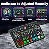 Kocusu Podcast Equipment Bundle,Podcast Microphone Bundle with BM800 Condenser, Mic Arm, Soundboard, 5 Sound Modes and DJ Mixer for YouTube, TikTok, Recording, Gaming, Broadcasting #3
