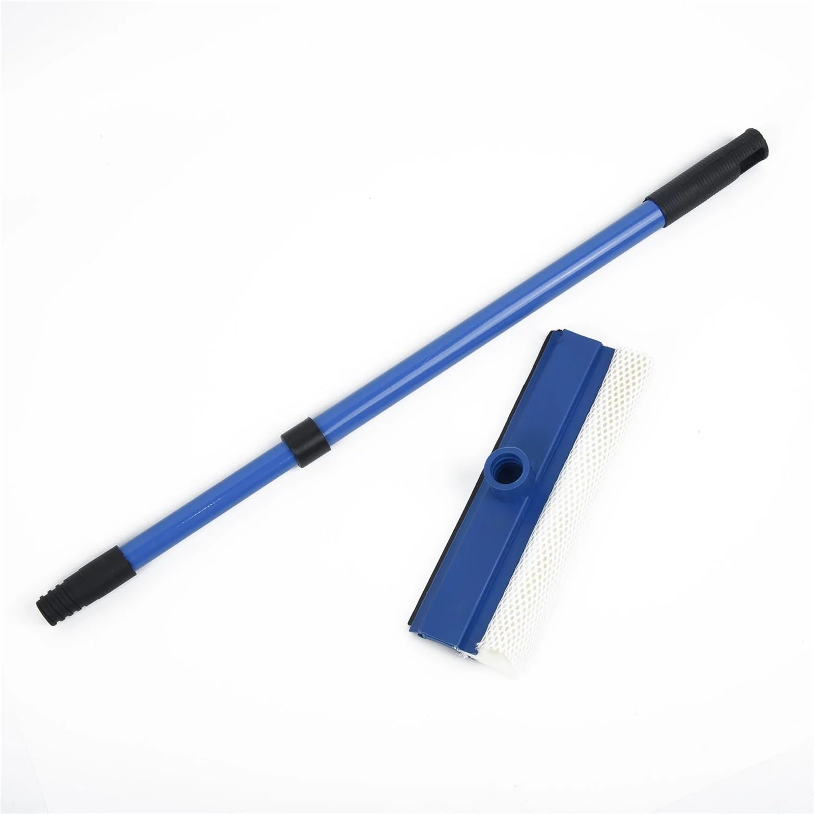 TRRYUIP Side Mirror Squeegee Telescopic Casement Glass Squeegee Cleaner Wiper Long Handle Sponge Brush Window Housework Cleaning Tools