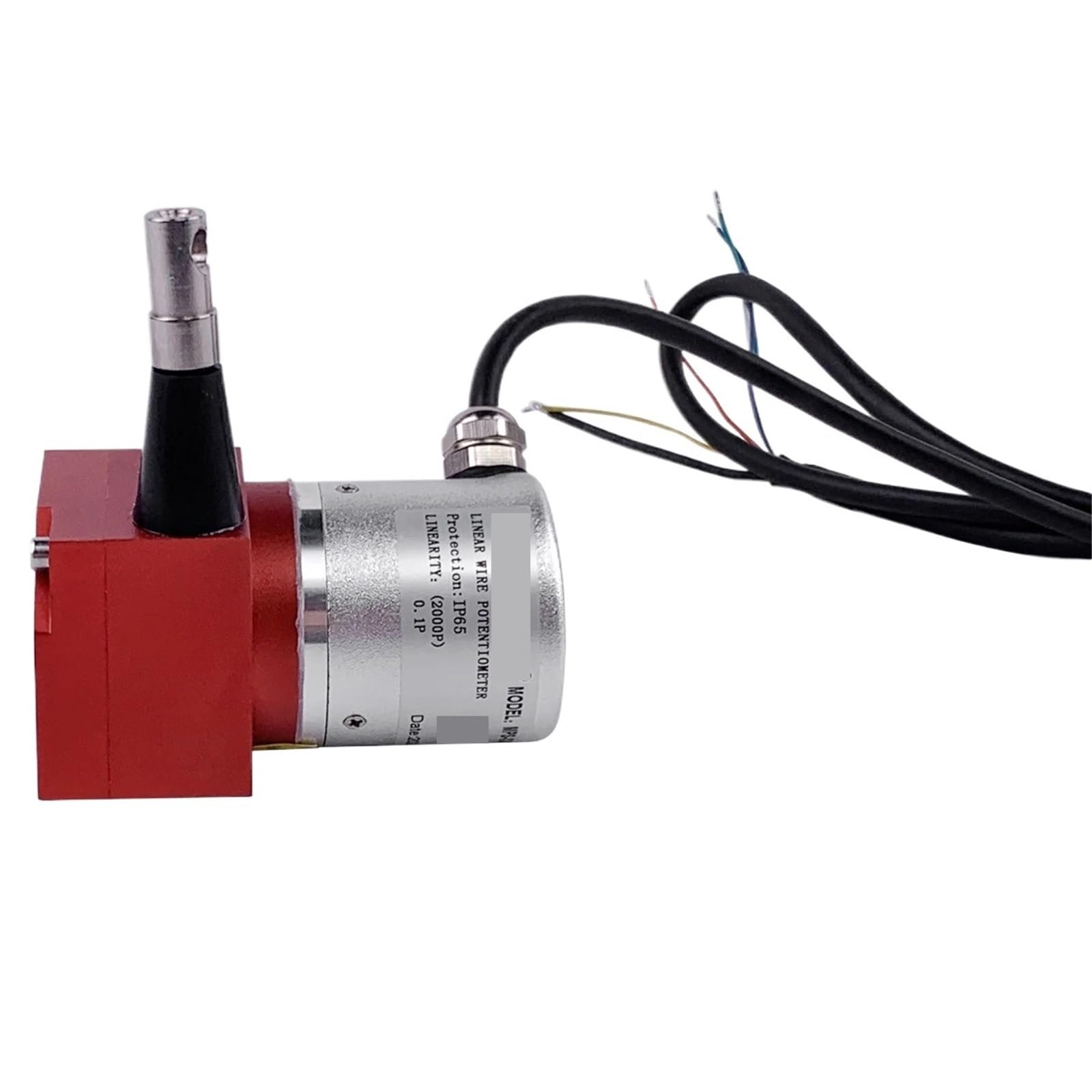 Potentiomètre à câble métallique à capteur linéaire, Sortie 4-20mA/0-5V/0-10V, Plage de Mesure 100-800mm MPS-XXS(500mm 0-5V)