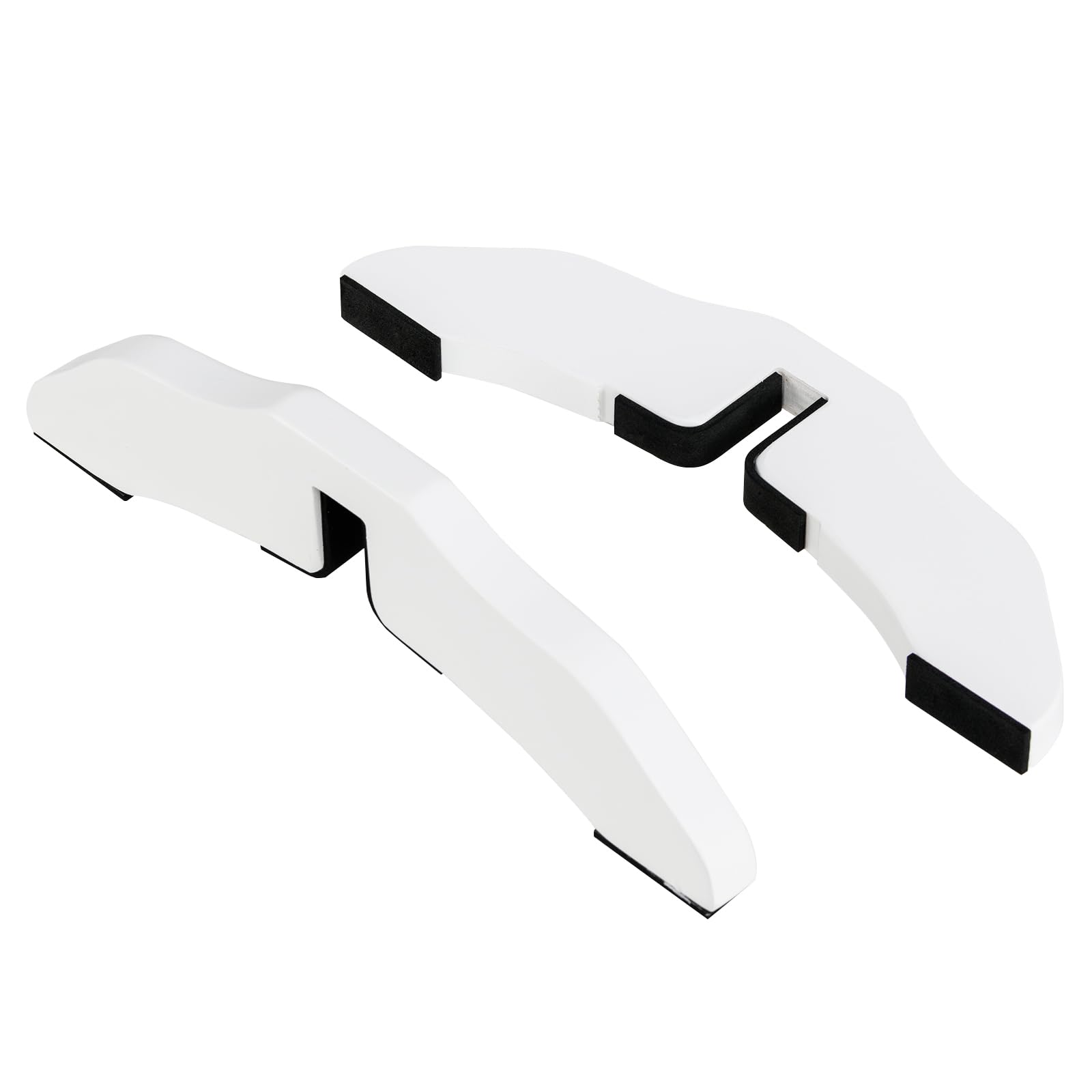 Supports de pied en bois pour barrière de 2 cm d'épaisseur stabilisateur barrière animaux blanc