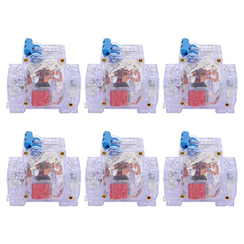 Commutateur d'air DZ47 63 2P transparent contre court-circuit 400V 6KA de précision