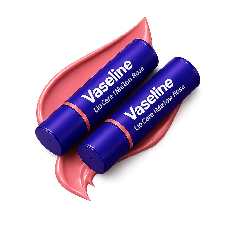 Vaseline Colour+Care Mellow Rose Tinted Lip Balm Stick 3g (Pack of 2)-image-3
