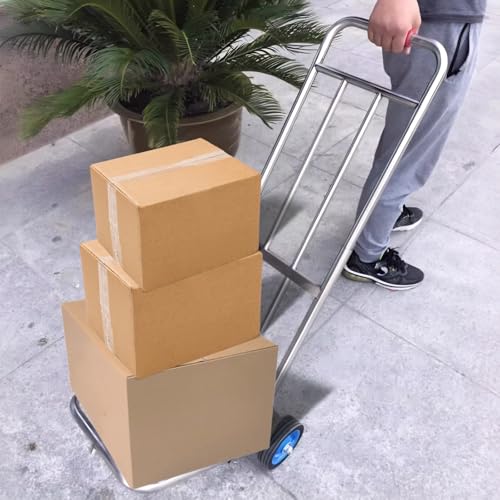 Carrito plegable portátil de acero resistente miniatura 2
