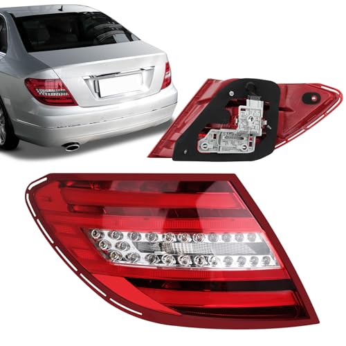 C300 Left Tail Lights For Mercedes Benz C250 C350 C63 AMG 2011-2014