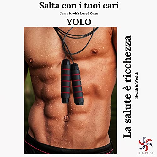 JUMPUSH corda per saltare Antigroviglio con