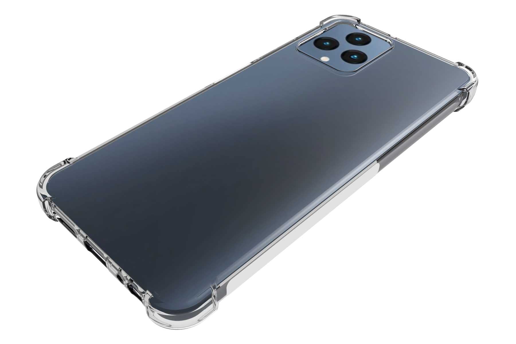 Mtb More Energy® Case Soft Armor Kompatibel Mit Telekom T Phone Pro - Verstärkte Ecken - Kameraschutz - 1,5mm TPU - Schutz-Hülle Cover Handyhülle