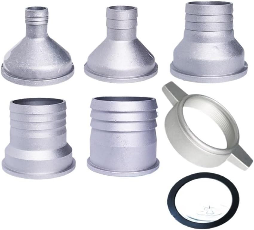 3'' Change to 1'' 2'' 2.5'' Outlet Hose Kit Tube Seal Gasket Screw Nut Fit for Engine Powered Clear Water Pump(3 Change 1 inch)