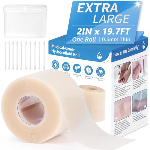 Image of Hydrocolloid Roll, Waterproof Bandage, Wound Dressing, Pimple Patch Roll