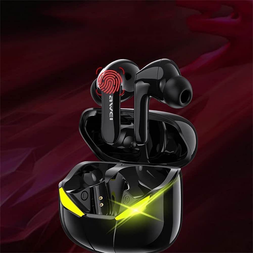 Auriculares ConduccióN ÓSea Auriculares inalámbricos, auriculares envolventes for juegos, auriculares Bluetooth con sonido claro, auriculares Bluetooth 5.0 a prueba de agua IPX5, for el trabajo, depor