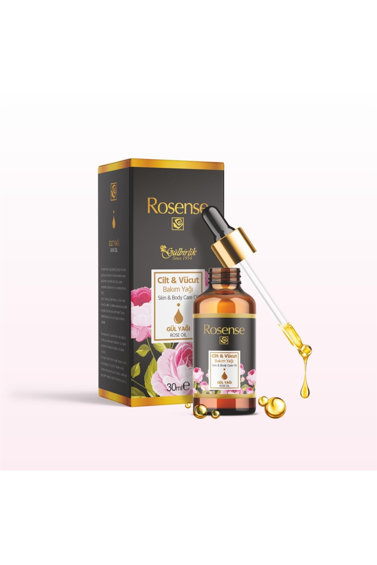 Rosense Cilt Ve Vücut Yağı - 30 Ml
