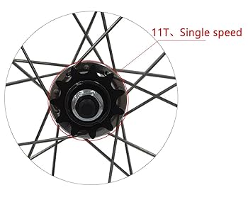 折りたたみ自転車用 ホイールセット 14インチ Vブレーキ シングルスピードハブ Amazon | 折りたたみ自転車用 ホイールセット 9T 14インチ V