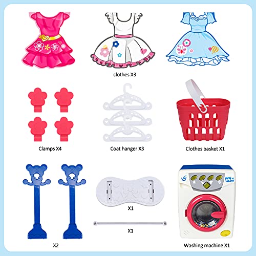 Barhee PPT-W Toy Washing Machine Set thumb #1