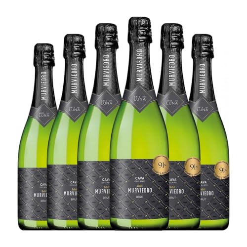 Murviedro Arts de Luna Brut Cava 75 cl Espumoso blanco (Caja de 6 Botellas de 75 cl)