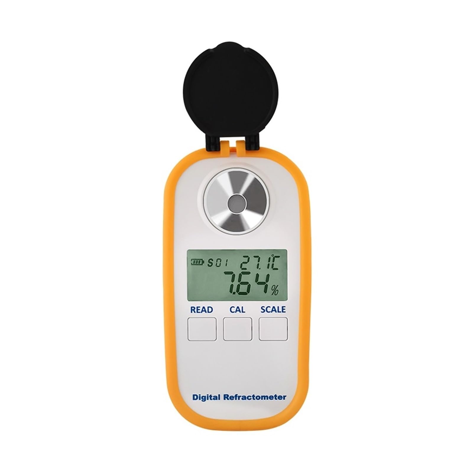 Brix Meter 0-94% Rifrattometro digitale portatile professionale per miele misuratore di zucchero succhi di frutta bevande zucchero tester alta precisione