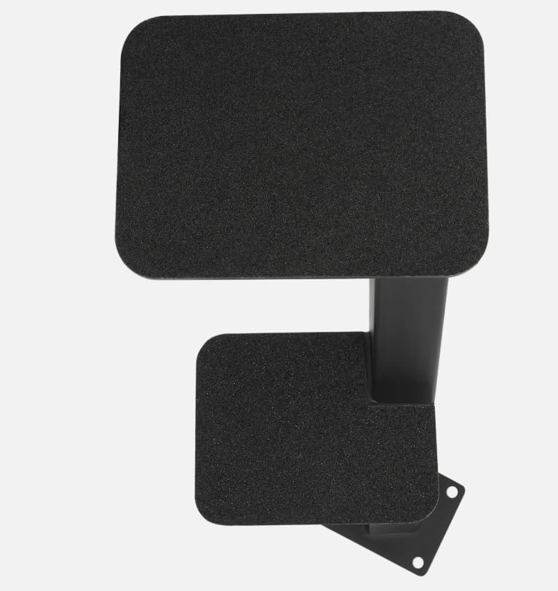 Boat Trailer Dual Steps w/Handle Universal Rotatable 360 For Bass Pontoon Boats