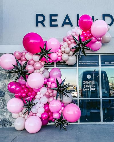 Image of KBZVNAF Pink Latex Party Balloons 50 Pack 12 inch | Light Pink Helium Matte Balloons for Birthday Wedding Baby Shower Gender Reveal Party Decorations