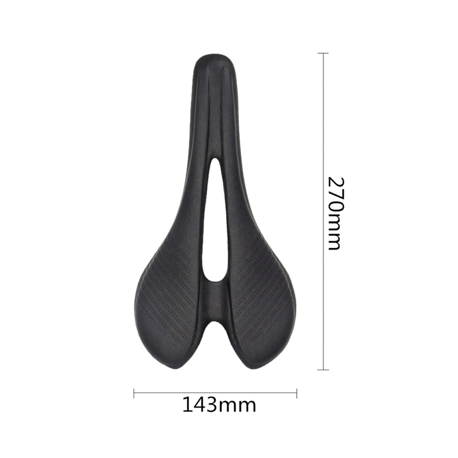 Generico Sella for Bici in Carbonio Super Leggera MTB Road T800 Sedile for Bicicletta in Fibra di Carbonio Comodi Cuscini da Corsa for Ciclismo in Pelle Eva,Componenti