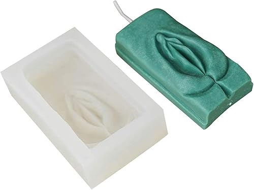Miniatura 7 de Moldes de vela corporal para hacer velas, molde de vela de órganos corporales femeninos duraderos en 3D, moldes de vela con forma genital, moldes de