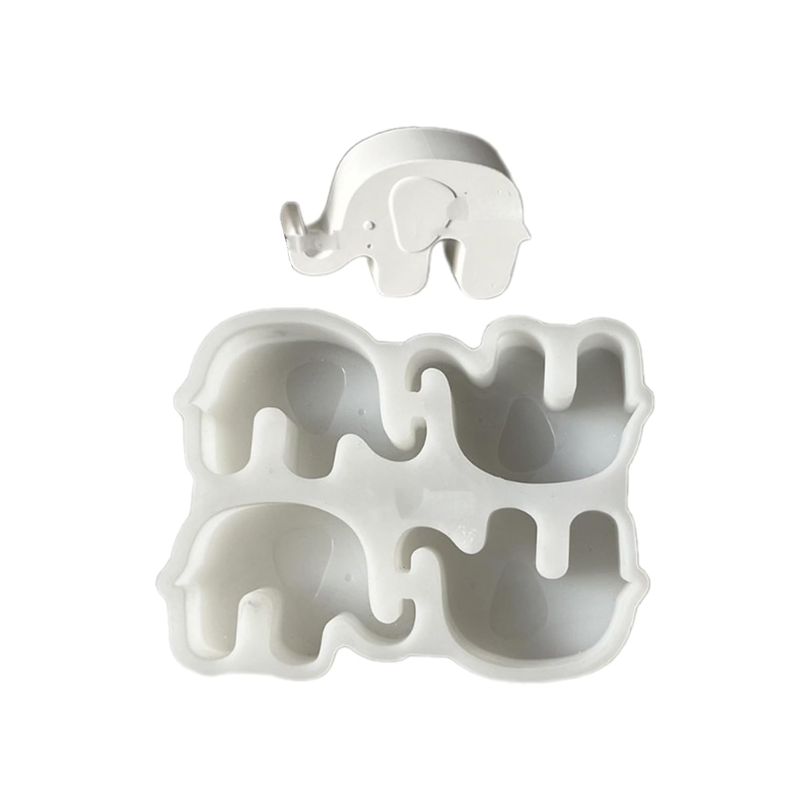2 Stück Niedliche Tierformen Aus Silikon Für Harzguss | DIY 3D-Figuren Für Epoxid & Mehr