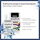 simplicol Textilfarbe expert + Farbfixierer Kombipack, Marine-Blau 1708: Farbe für Waschmaschine oder manuelles Färben