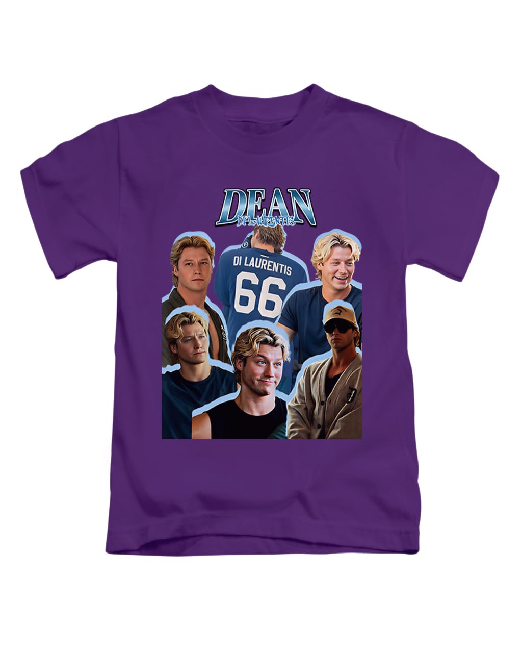 Dean Di Laurentis, Hocky Trending Campus Viral Cool Fun Off Garret Graham Tee T-Shirt Funny Unisex T Shirt Top Purple