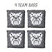 YouTheFan Officially-Licensed NCAA Butler Bulldogs Set of 4 Cornhole Bags - All Weather Regulation 6” x 6” Size - 16oz Weight - Designed in USA