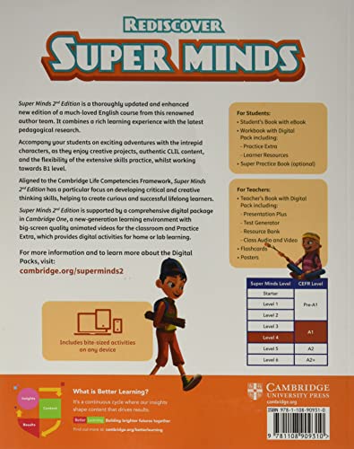 Super Minds. Level 4. Workbook. Per La Scuola Elementare. Con E-Book. Con Espansione Online - 2