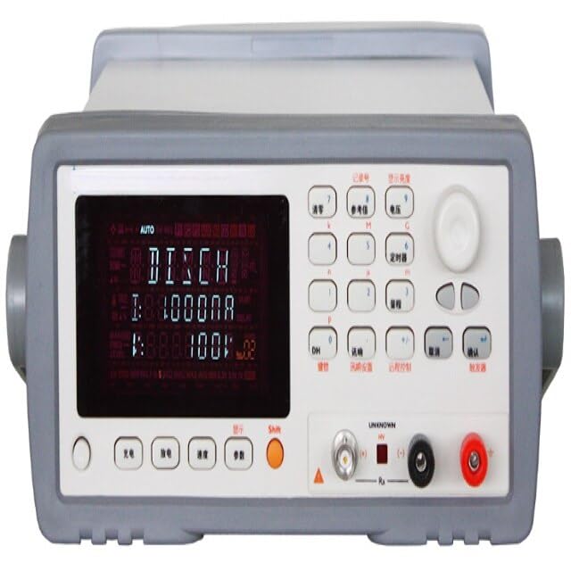 AT680 Insulation Resistance Tester, 1kΩ-325GΩ Current Tester, 1nA-20mA, 1-650V Output, 55 Times/Second Speed Test, for Capacitors, Diodes, Transformers, Cables, 1% Accuracy
