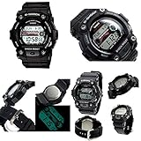 警察 自衛隊 G-SHOCK 20気圧防水 電波ソーラー デジタルウォッチ メンズ向（GW-7900-1 GW-7900B-1 GW7900RD-4） (GW-7900-1（ブラック2）)