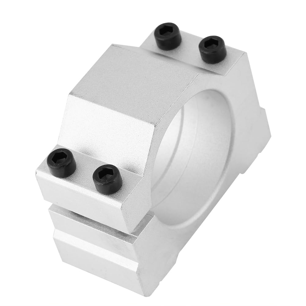 Fafeicy Pince de Support de Moteur de Broche en Fonte d'aluminium 52 Mm 65 Mm pour CNC 3D