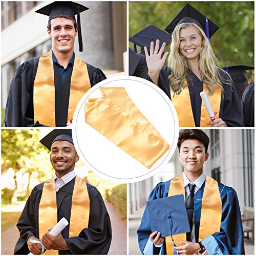 GALPADA Graduação Sash Graduation Roubou Graduação Plain Hontar Sash Cachecol Unisex Faixa