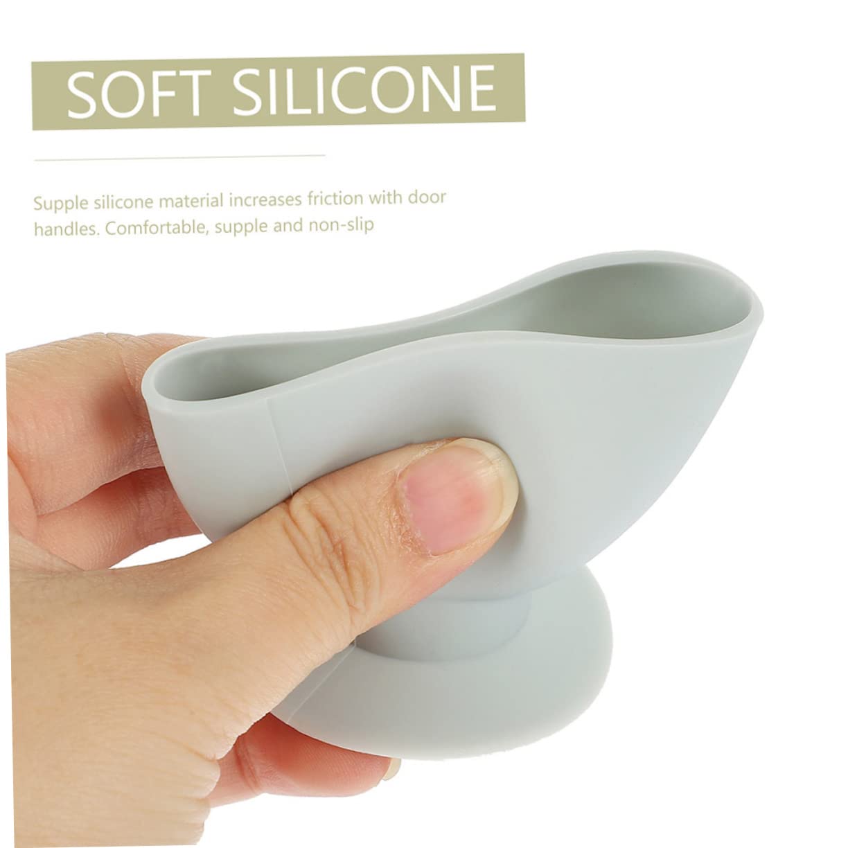 RORPOIR Silicone Door Knob Covers Child Safety Decorative Door Knob Protectors for Home