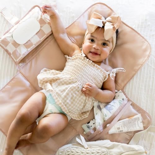 image for Tiny Twinkle Portable Diaper Changing Pad-Foldable Waterproof Changing