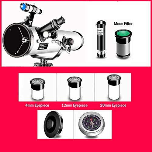 Telescopio Astronómico YXCKG 114mm con Trípode Ajustable miniatura 2