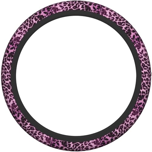 Miniatura 10 de Funda para volante de conciencia de autismo, antideslizante, duradera, accesorios universales para automóvil, 15 pulgadas