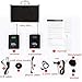 PIXEL 6 Channels UHF Wireless Lavalier Microphone Photographic and Recording Microphone for SLR Camera Used for Photography Video Recording News Gathering (Need 3.5mm Interface)