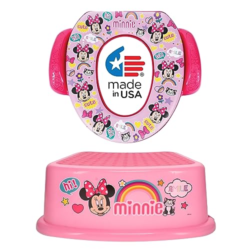Disney Minnie Mouse "Smile" 2 Piece Essential Potty Training Set cover
