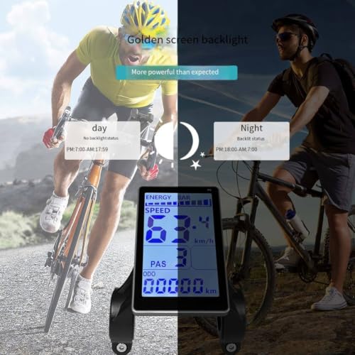 Pantalla LCD para bicicleta eléctrica OMD2 24V-60V con códigos de error 3