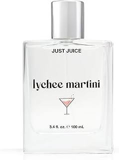 Just Juice Lychee Martini - Lychee, Passion Fruit, and Musk Perfume for Women and Men - Fruity and Tropical Summer Perfume - 3.4 oz