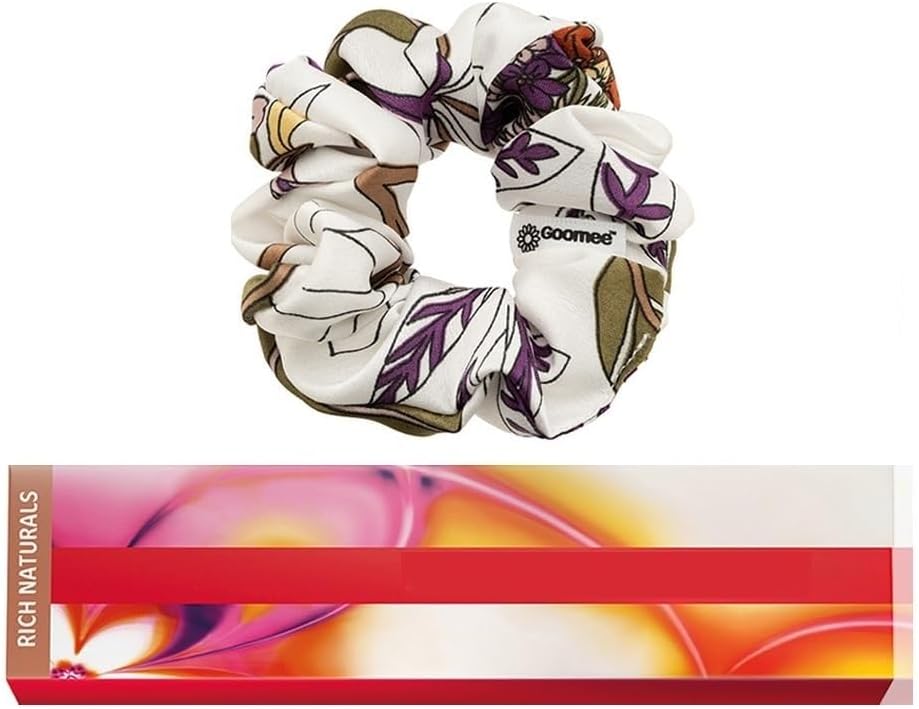 Color Touch 10/0 Lightest Blonde/Natural Demi-Permanent Color Touch Hair Color 2 Ounce and Goomee Scrunchie (Bundle)