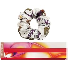 GoomeeTouch 6/05-6/NRV Dark Blonde Natural Mahogany Demi-Permanent Color Touch Hair Color 2 Ounce and Goomee Scrunchie Bundle