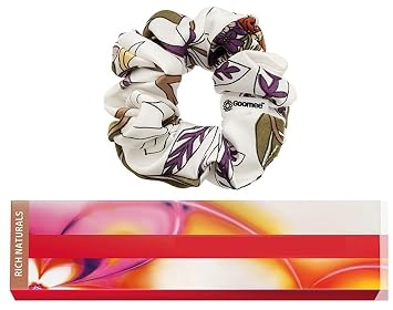 Color Touch 10/81 Lightest Blonde / Pearl Ash Demi-Permined Color Touch Hair Color 2 Ounce and Goomee Scrunchie Bundle